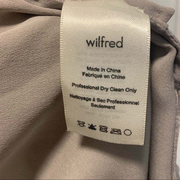 Wilfred - 100% Silk Button down shirt/dress - xxs - Picture 9 of 13